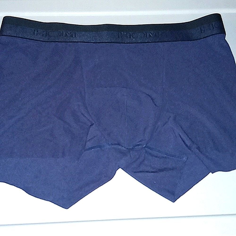 NEW HOM NAVY BOXER BRIEF MEN UNDERWEAR